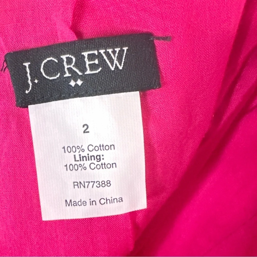 J. Crew Factory vintage berry A-line Size 2